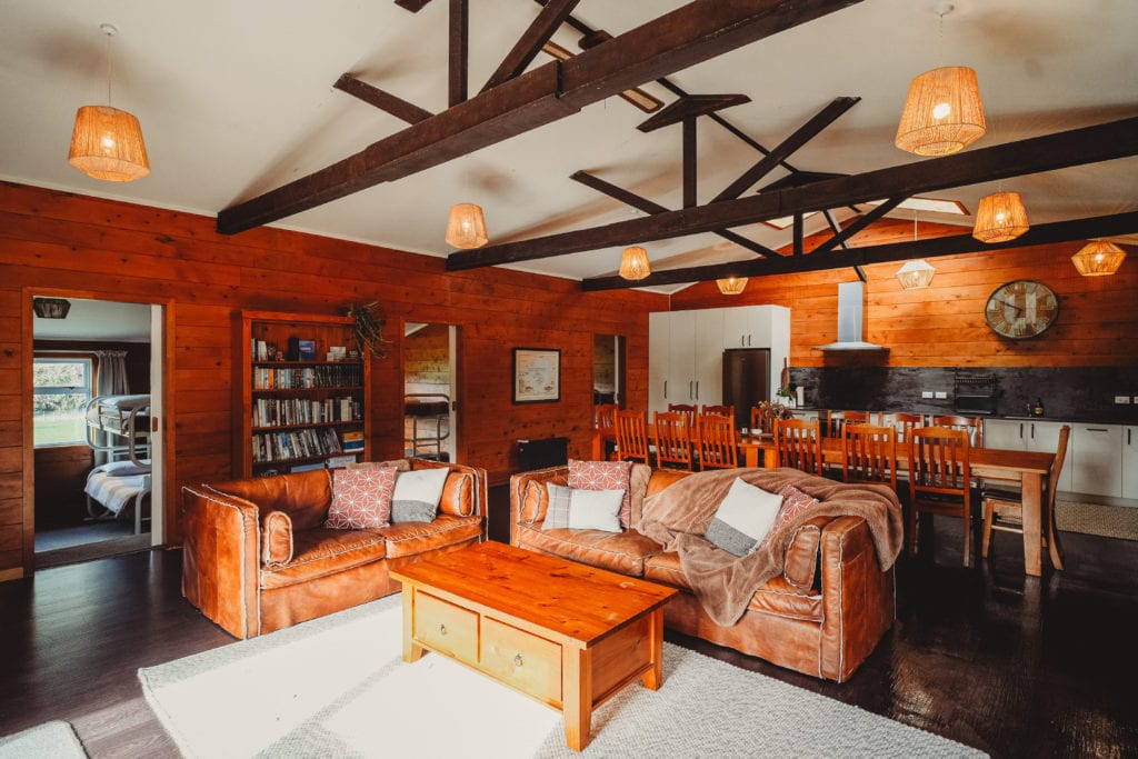 Large open plan living space